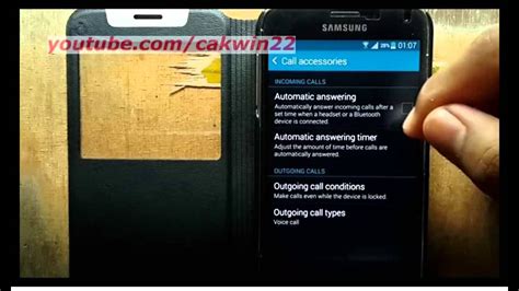 Samsung Galaxy S5 How To Enable Or Disable Automatic Answering