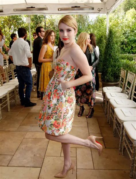 Emma Roberts At Cfda Vogue Fashion Fund Event In Los Angeles Hawtcelebs