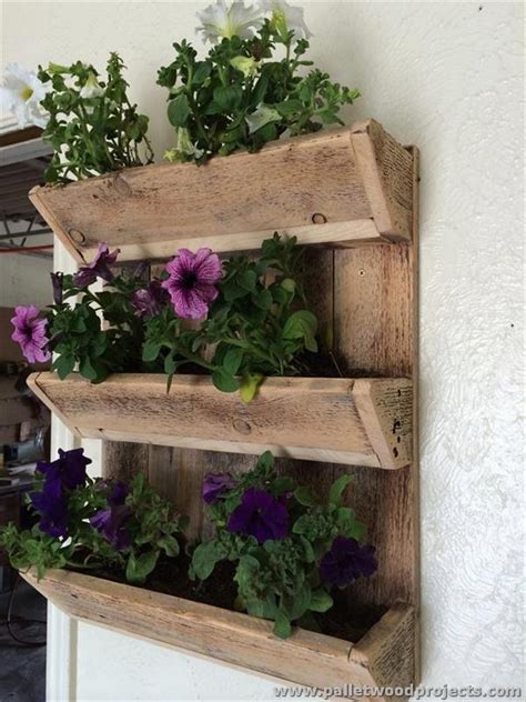 Adorable Pallet Wall Planter Ideas Pallet Wood Projects