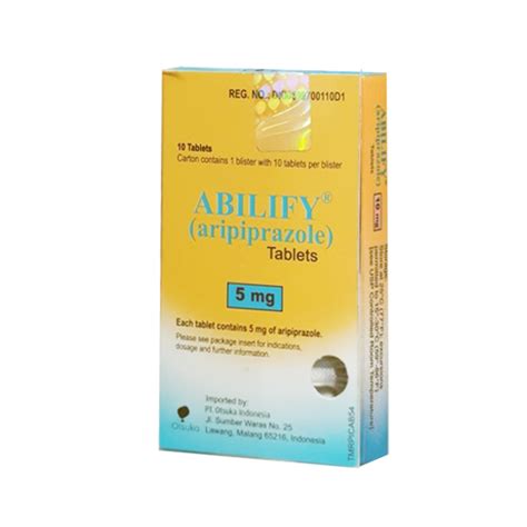 Abilify 5 Mg 10 Tablet Kegunaan Efek Samping Dosis Dan Aturan Pakai