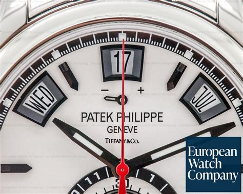 Patek Philippe 59601a 001 Tiffany And Co Annual Calendar Chronograph Ss