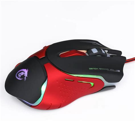Hot 6d Led Optical Usb Wired 3200 Dpi Pro Optical Gaming Mouse For