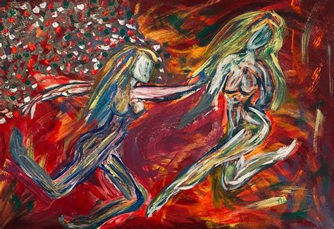 Fire Dancing Nicci Netter Artworks Paintings Prints Religion Philosophy Astrology