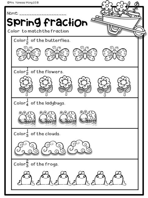 Spring Math And Literacy No Prep Printables First Grade Distance