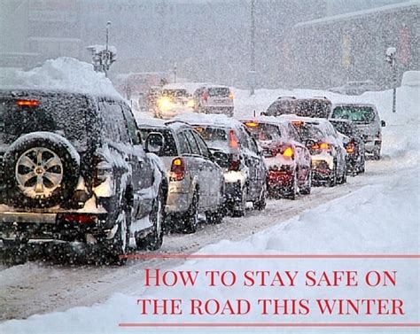 How To Stay Safe On The Road This Winter