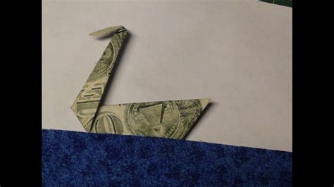 Easy Dollar Bill Swan Origami Tutorial Moneygami Traditional Japanese