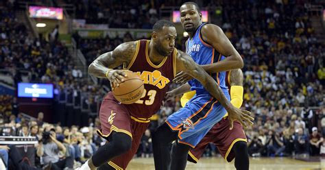 Cavaliers top Thunder after LeBron James plows into crowd
