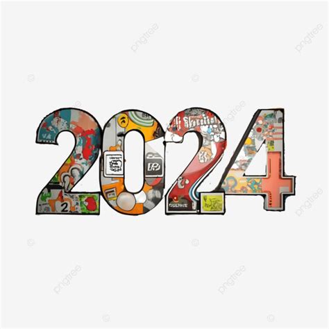 2024 Design 2024 Design Happy New Year Png Transparent Image And