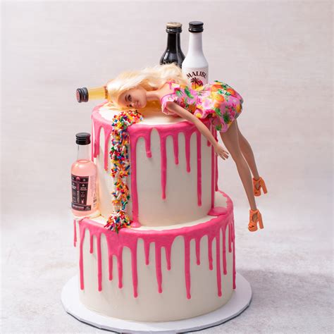 21st birthday cake barbie