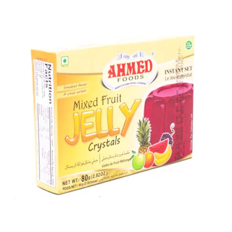 Mixed Fruit Jelly Crystals Ahmed Foods 80g Farmahs Indien Supermarkt