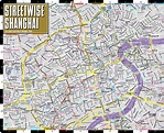 Map of Shanghai street: streets, roads and highways of Shanghai