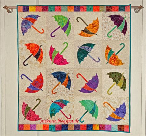 Dancing Umbrella Regenschirme Edyta Sitar Quilt Applique Quilts Traditional Quilts