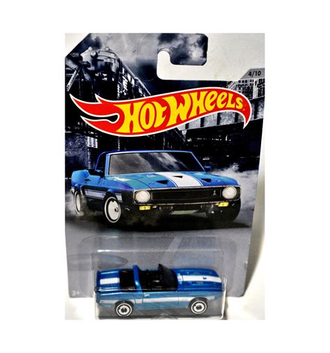 Hot Wheels American Steel 1969 Ford Mustang Shelby Gt 500 Convertible