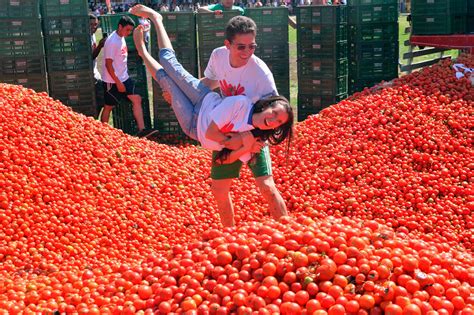 10th Annual Tomato Fight In Colombia