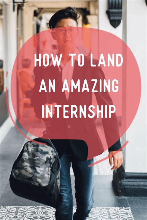 How To Land An Amazing Internship