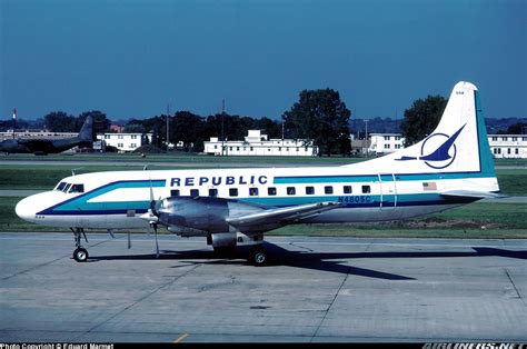 Convair 580 Republic Airlines Aviation Photo 0882304