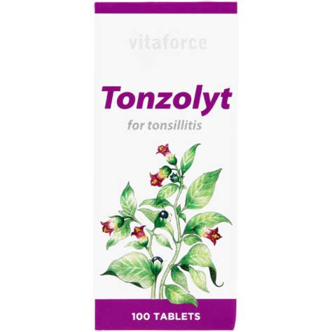 Zaunter a.e, krause m, stropahl g. Vitaforce Tonzolyt For Tonsillitis 100 Tablets - Clicks