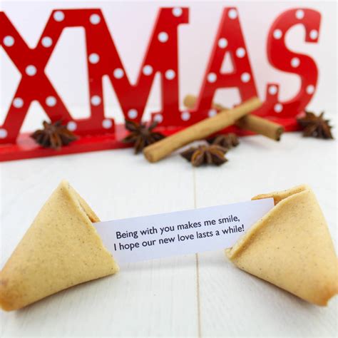Personalised Christmas Fortune Cookie T Box Of Six By Cracking