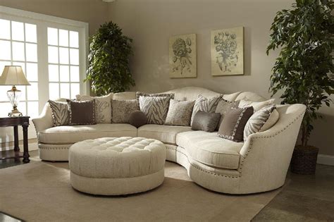 Ivory Sectional Sofa Curved Sectional Shop Factory Direct