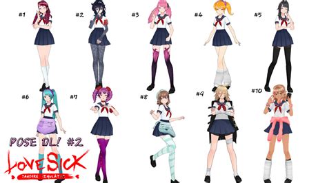 Mmd Yansim Poses Pack 2 Dl By Budomasutammd On Deviantart