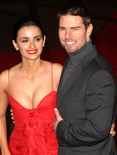 penélope wore a cleavage baring red dress for the london premiere of penelope cruz sexiest