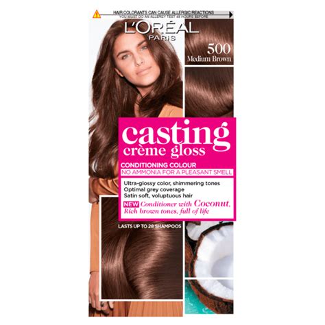 Loreal Paris Casting Creme Gloss 500 Medium Brown Hair Dye