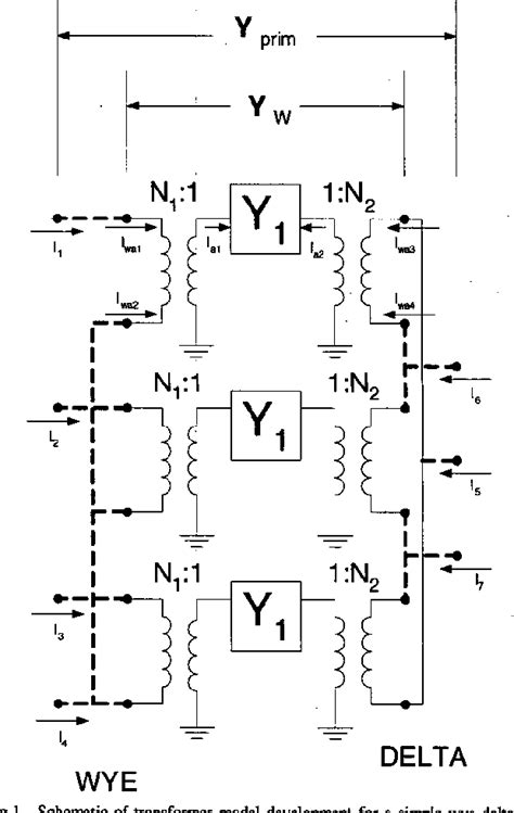 Figure 1 From An Example Of 3 Phase Transformer Modeling For