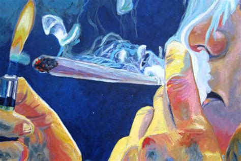 10 Beautifully Creative Pieces Of Cannabis Inspired Art