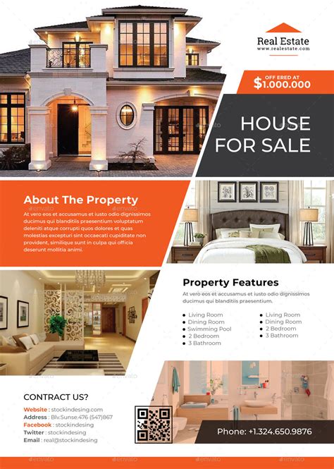 Real Estate Flyer Print Templates Graphicriver