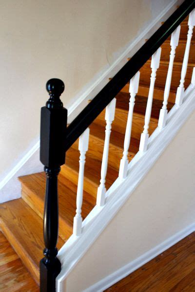 Fix the newel post by means of screws, rail bolts and glue. How to Update Railings and Spindles on Stairs | Staircase ...