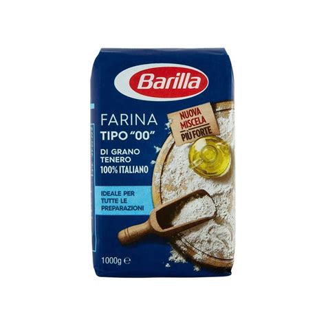 Barilla 00 Flour Soft Wheat Flour 100 Italian 1k