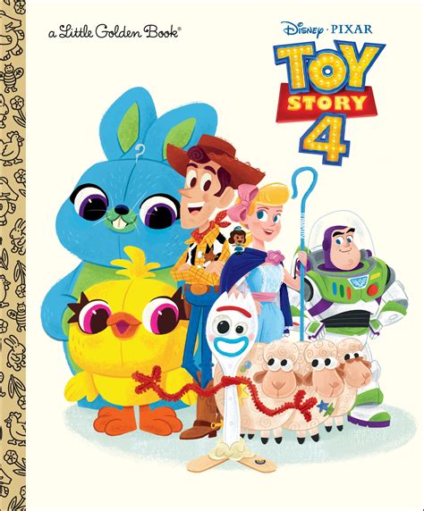 Toy Story 4 Little Golden Book Disneypixar Toy Story 4