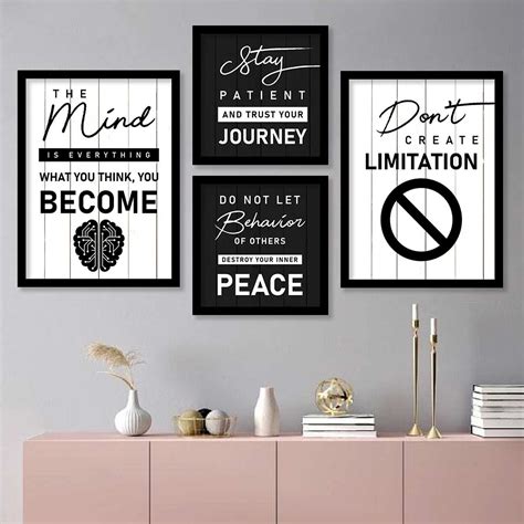 Kotart Motivational Quotes Framed Posters For Home And Office Wall