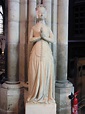 Praying statue of Beatrice of Bourbon, Queen of Bohemia (1320-1383 ...