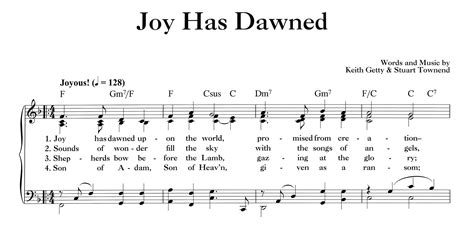 Joy Has Dawned Upon The World — Hymnology Archive