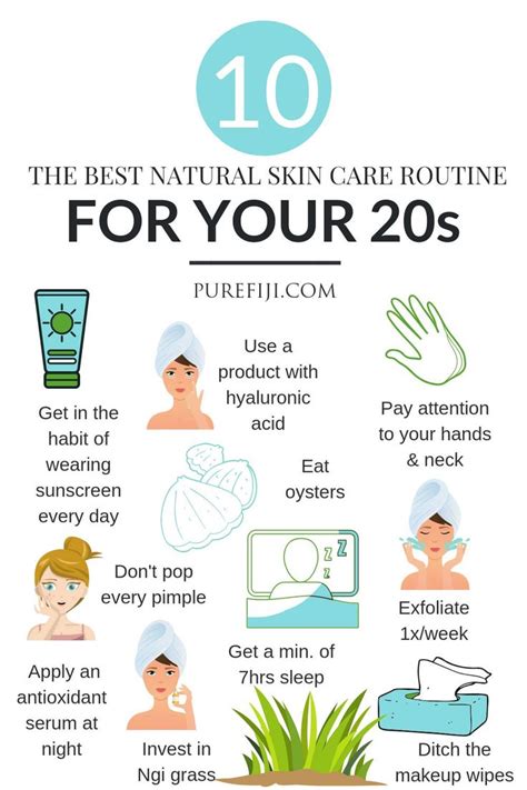 10 natural skin care tips for gorgeous skin in your 20s natural skin care routine natural