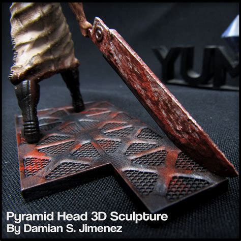 Pyramid Head Silent Hill Character Sculpture 3d Model 3d Printable