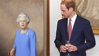 El duque de Cambridge acompaña por primera vez a Isabel II en una ...