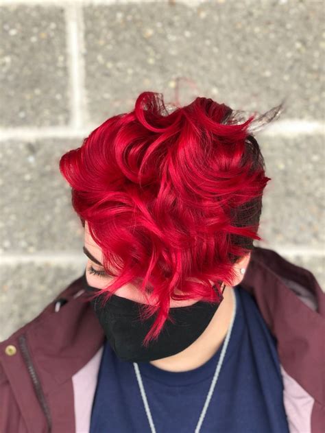 Ruby Red Hair In 2021 Hair Studio Ruby Red Hair Ruby Red Hair Color