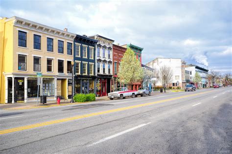 Main Street Madison Indiana Jhumbracht Photography