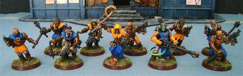 Mordian 7th Regiment Tzeentch Renegades Cultist Squads Painted