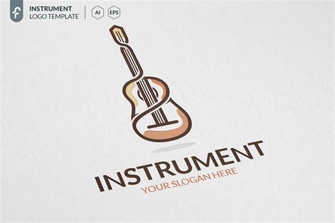 Instrument Logo Logo Templates Creative Market