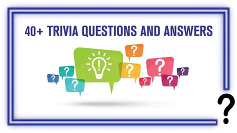 40 Trivia Questions Of The Day