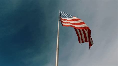 Hd Exclusive American Flag Waving In The Wind  Pixaby