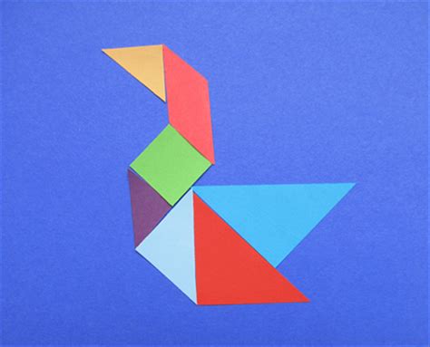 How To Make A Tangram Chinese Puzzle Toy