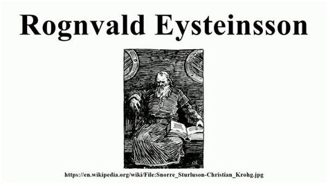 Rognvald Eysteinsson Alchetron The Free Social Encyclopedia