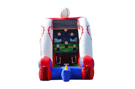 Inflatable Baseball Challenge Star Party Rentals In Duncanville Tx
