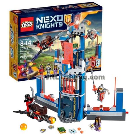 Lego Year Nexo Knights Series Set Merlok S Library