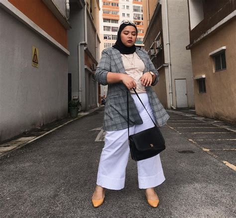 15 Tips Ootd Hijab Casual Untuk Tubuh Gemuk Intip Padu Padan