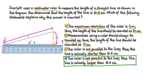 Lesson Measuring Lengths Nagwa
